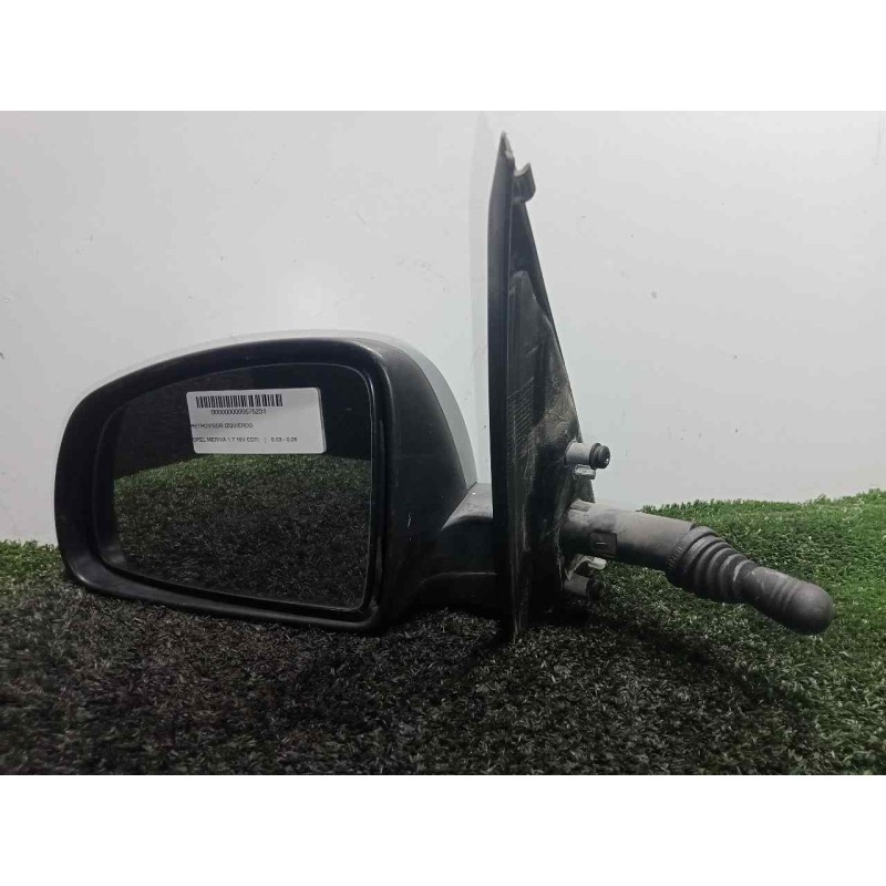 Recambio de retrovisor izquierdo para opel meriva 1.7 16v cdti referencia OEM IAM  MANUAL GRIS