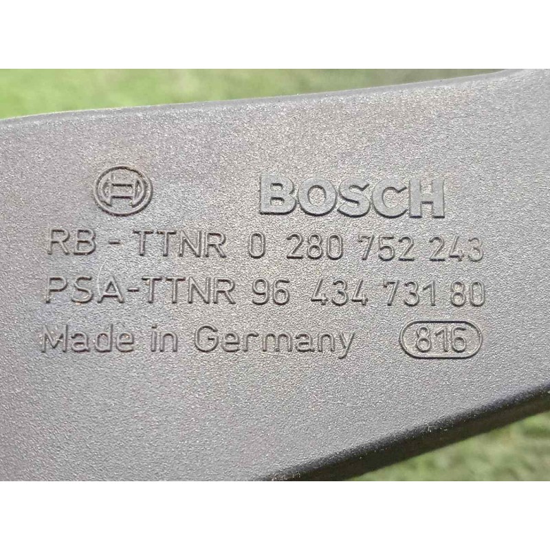 Recambio de potenciometro pedal para citroën xsara coupe 2.0 hdi referencia OEM IAM F00C3E2427-0280752243 4.PINES 