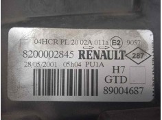 Recambio de faro izquierdo para renault laguna ii (bg0) 1.6 referencia OEM IAM 8200002845-89004687 01-05  2