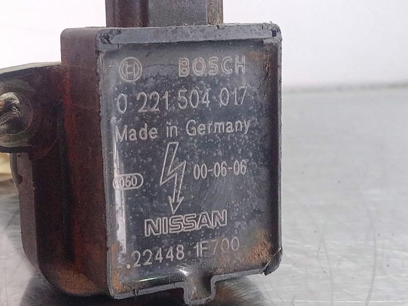 Recambio de bobina encendido para nissan micra (k11) 1.0 16v cat referencia OEM IAM 0221504017-224481F700-1220703023  224481F700