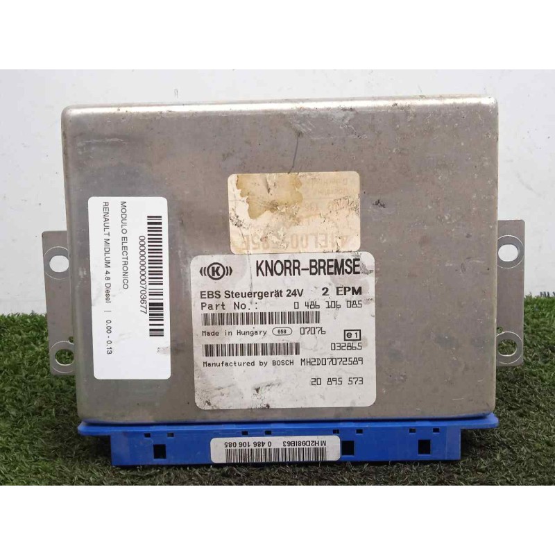 Recambio de modulo electronico para renault midlum 4.8 diesel referencia OEM IAM 0486106085-20895573  