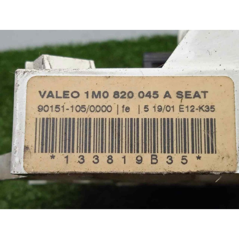 Recambio de mando calefaccion / aire acondicionado para seat leon (1m1) 1.9 tdi referencia OEM IAM 1M0820045A  