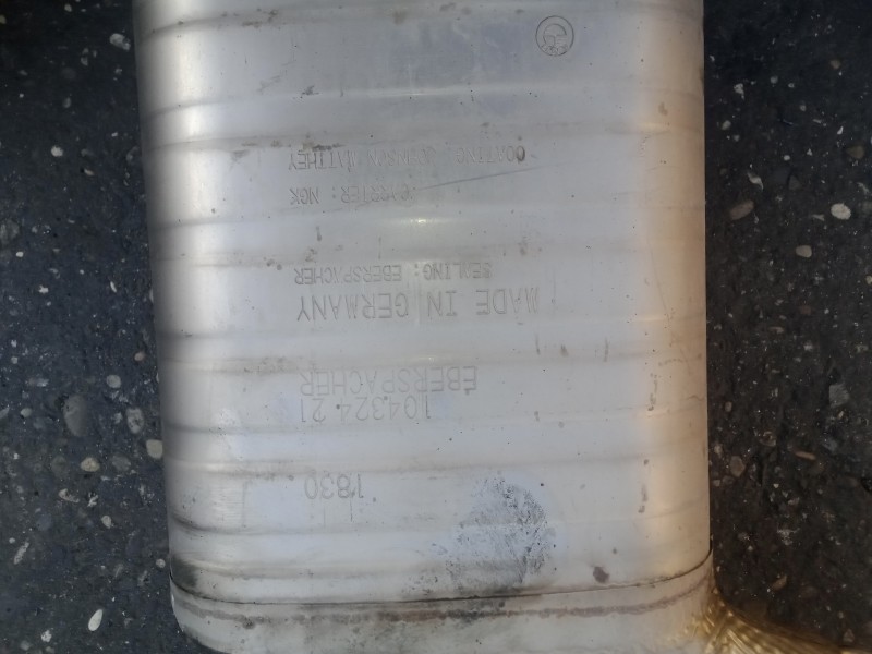 Recambio de tubo escape trasero para bmw serie 4 gran coupe (f36) 3.0 turbodiesel referencia OEM IAM   