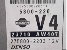 Recambio de centralita motor uce para nissan primera berlina (p12) 2.2 16v turbodiesel cat referencia OEM IAM 23710AW407-2758002 2