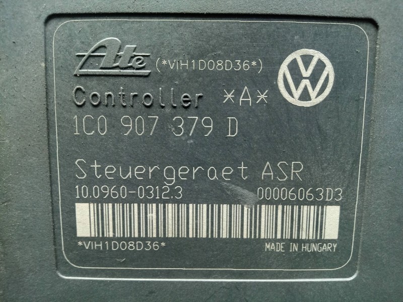 Recambio de abs para seat leon (1m1) 1.9 tdi referencia OEM IAM 1C0614417C-10020600084-1C0907379D-10096003123  