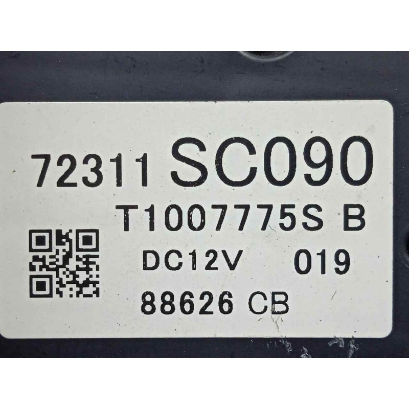 Recambio de mando climatizador para subaru impreza g12 2.0 cat referencia OEM IAM 72311SC090  