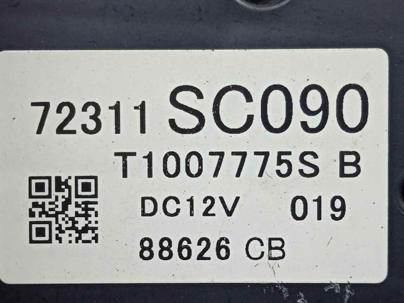 Recambio de mando climatizador para subaru impreza g12 2.0 cat referencia OEM IAM 72311SC090  