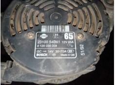 Recambio de alternador para nissan micra (k11) 1.3 16v cat referencia OEM IAM 2310054B61-0120335008 BOSCH 65A - 70A 2