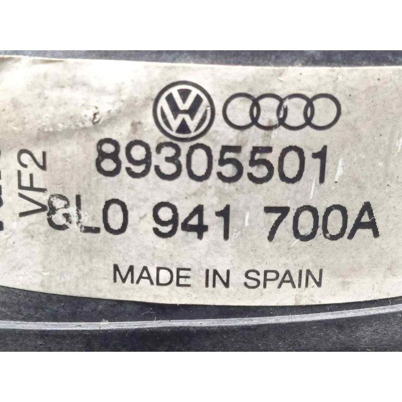 Recambio de faro antiniebla derecho para audi a3 (8l) 1.9 tdi referencia OEM IAM 89305501-8L0941700A 96-03 