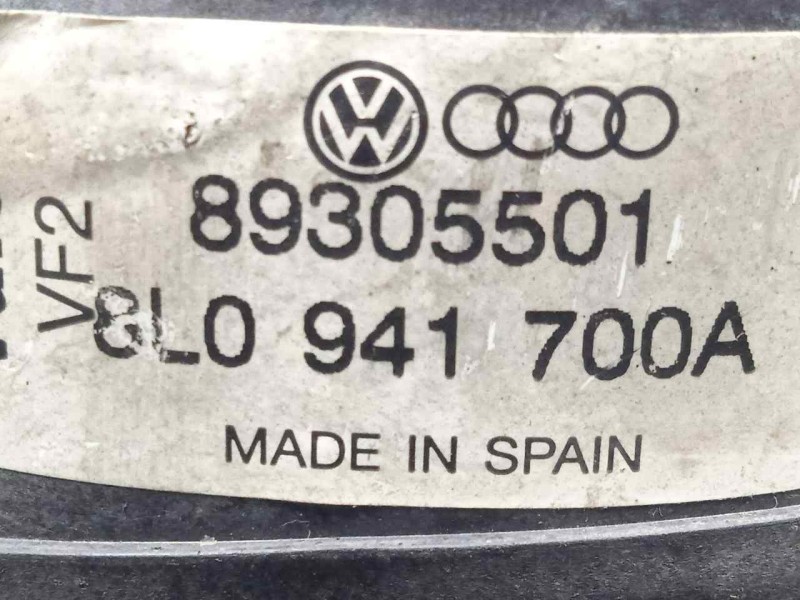 Recambio de faro antiniebla derecho para audi a3 (8l) 1.9 tdi referencia OEM IAM 89305501-8L0941700A 96-03 