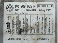 Recambio de centralita airbag para volkswagen jetta (1k2) 2.0 tdi referencia OEM IAM 1K0909605N   2