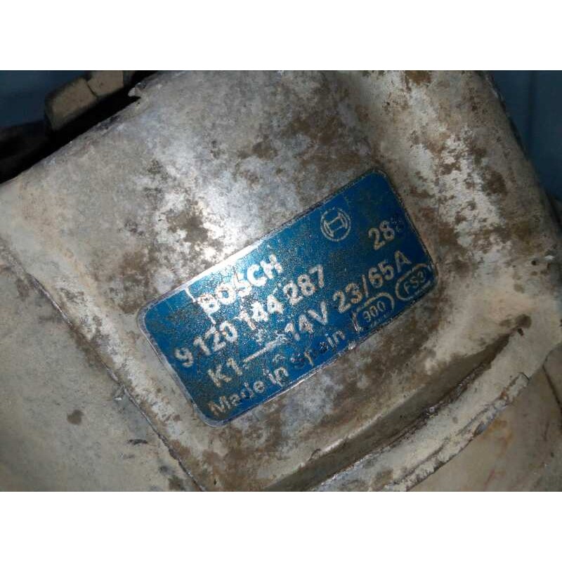 Recambio de alternador para seat ibiza 1.2 referencia OEM IAM 9120144287 BOSCH 65 AH