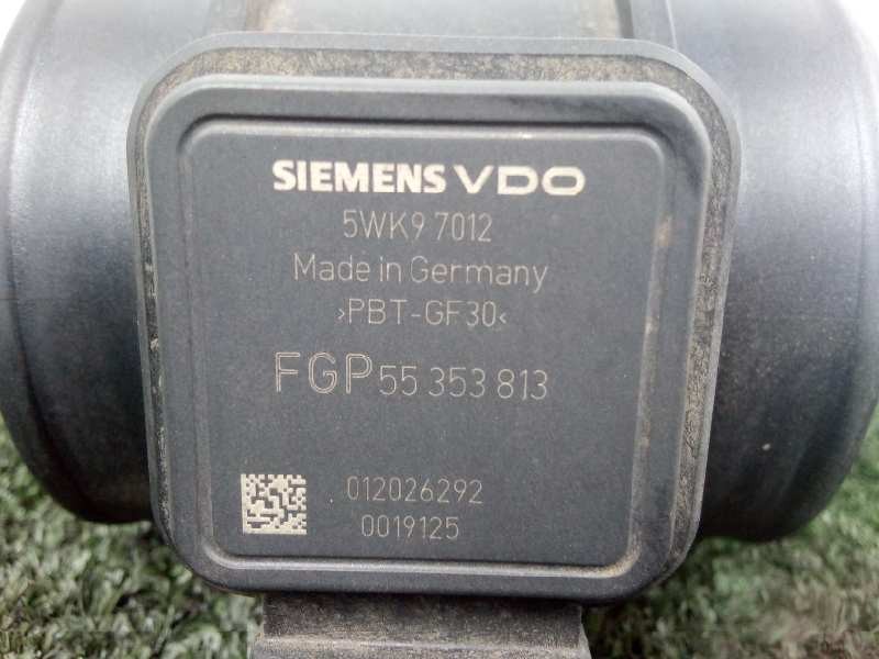 Recambio de caudalimetro para opel vectra c berlina 1.8 16v referencia OEM IAM 5WK97012-55353813 4.PINES SIEMENS