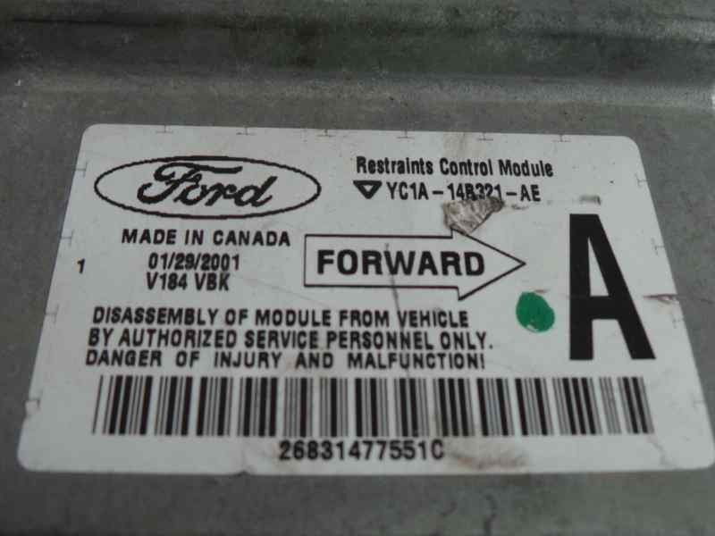 Recambio de centralita airbag para ford transit caja cerrada, larga (fy) (2000 =>) referencia OEM IAM YC1A14B321AE-V184VBK268314