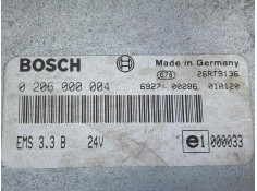 Recambio de centralita motor uce para renault hr 385.18 / 26 premium e2 11.1 diesel referencia OEM IAM 0206000004-EMS33B EMS3.3B 2