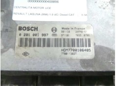 Recambio de centralita motor uce para renault laguna (b56) 1.9 dci diesel cat referencia OEM IAM 0281001997-HOM7700106485 BOSCH  2