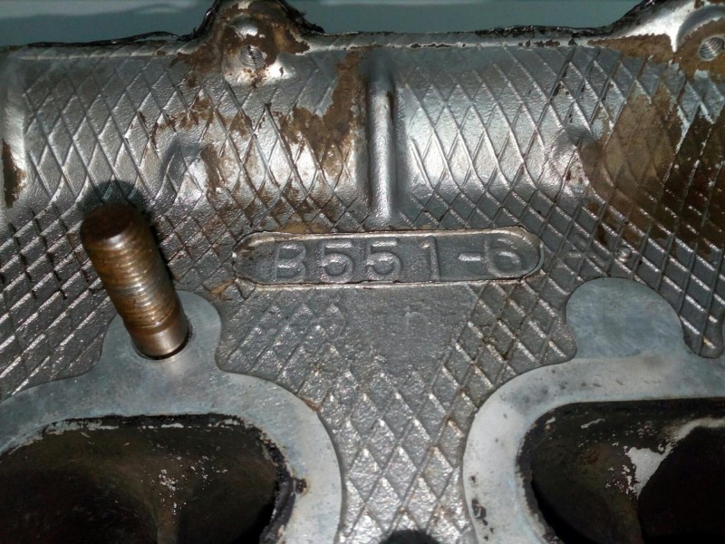 Recambio de culata para kia shuma 1.5 cat referencia OEM IAM B5516  