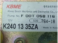 Recambio de aforador para kia sephia 1.5 cat referencia OEM IAM F00T058116-K2401335ZA CON.BOMBA  2