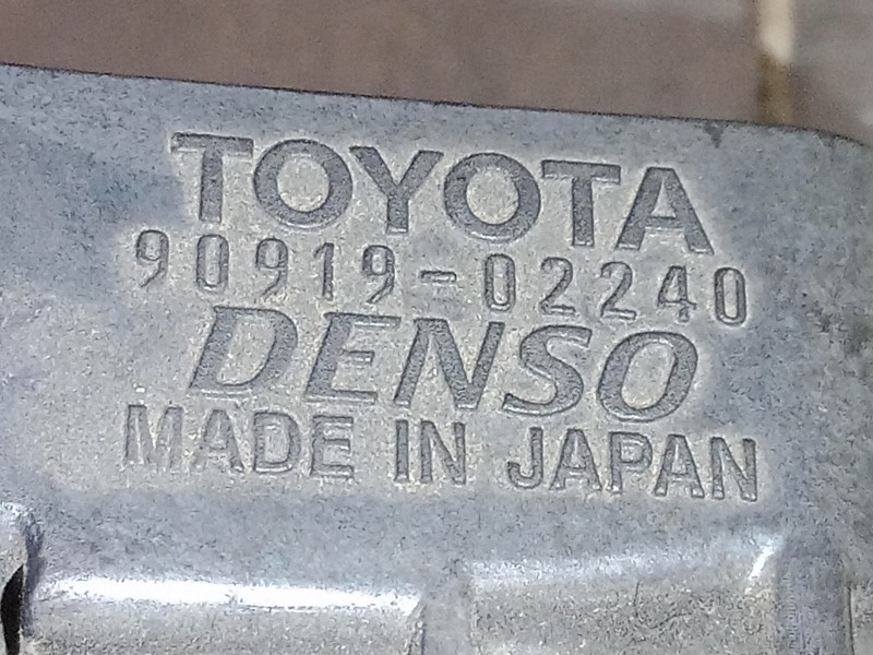 Recambio de bobina encendido para toyota yaris (ncp1/nlp1/scp1) 1.0 cat referencia OEM IAM DENSO-9091902240  