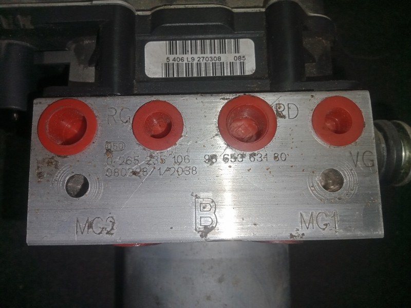 Recambio de abs para peugeot 308 1.6 hdi fap cat (9hz / dv6ted4) referencia OEM IAM 9665331880-0265950560  