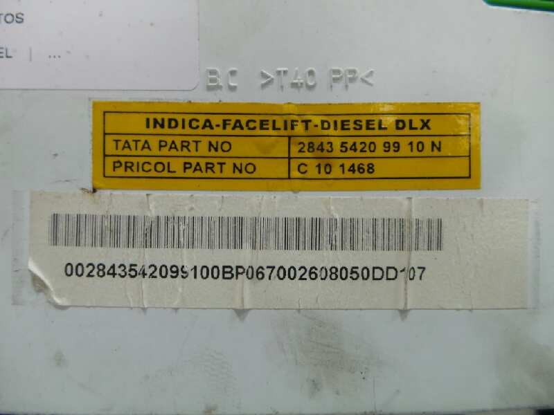 Recambio de cuadro instrumentos para tata indica 1.4 diesel referencia OEM IAM 284354209910N-C101468  PRICOL