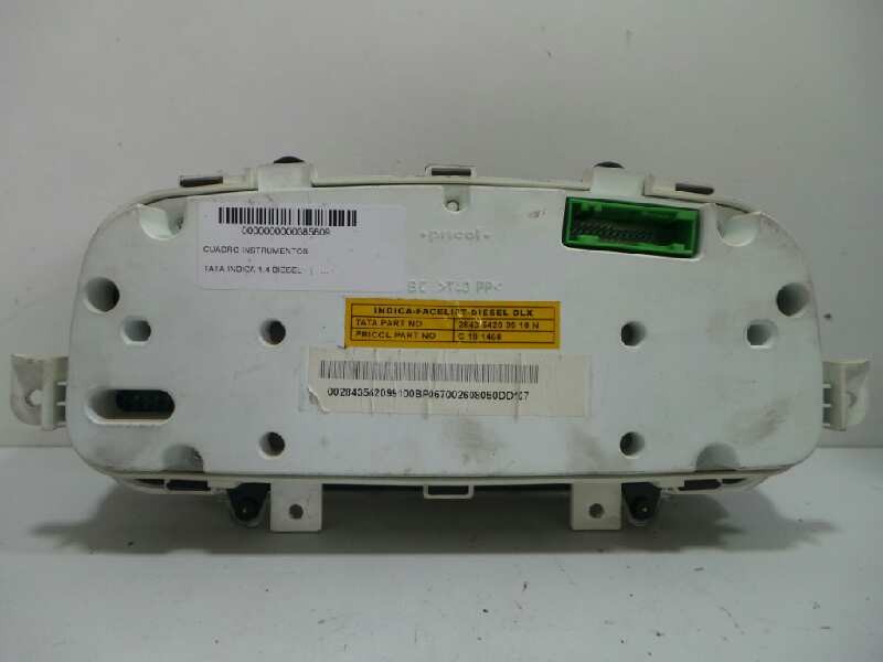 Recambio de cuadro instrumentos para tata indica 1.4 diesel referencia OEM IAM 284354209910N-C101468  PRICOL
