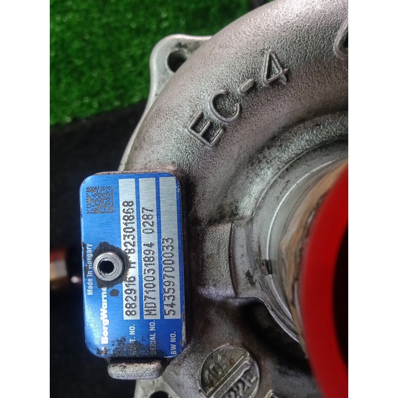 Recambio de turbocompresor para dacia sandero 1.5 dci diesel cat referencia OEM IAM 54359700033-82301868  