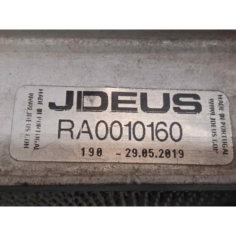 Recambio de radiador agua para volkswagen passat berlina (3b3) 1.6 referencia OEM IAM RA0010160 630X405X33 ALUMINIO