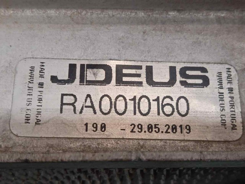 Recambio de radiador agua para volkswagen passat berlina (3b3) 1.6 referencia OEM IAM RA0010160 630X405X33 ALUMINIO