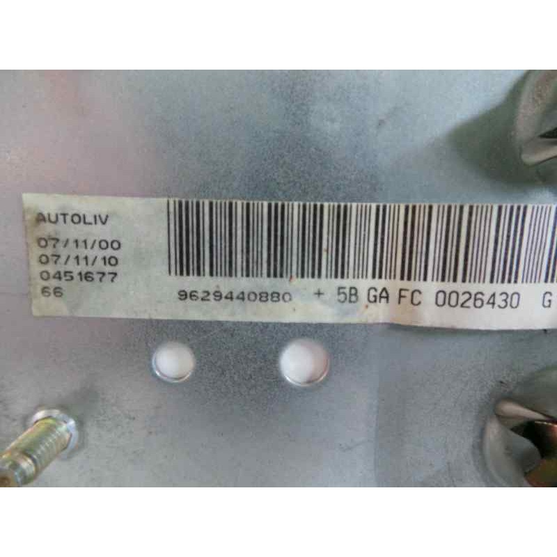 Recambio de airbag delantero derecho para peugeot 607 (s1) 2.2 hdi fap cat referencia OEM IAM 9629440880 AUTOLIV 