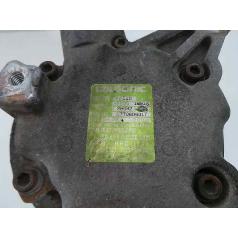 Recambio de compresor aire acondicionado para nissan almera (n15) 2.0 diesel referencia OEM IAM 926001M916-D77060617  