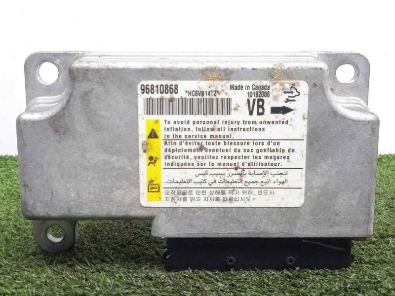 Recambio de centralita airbag para chevrolet captiva 2.0 diesel cat referencia OEM IAM 96810868-10192006  