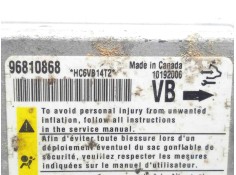 Recambio de centralita airbag para chevrolet captiva 2.0 diesel cat referencia OEM IAM 96810868-10192006   2