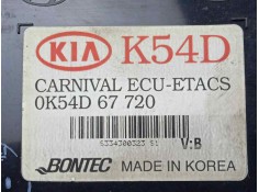 Recambio de modulo electronico para kia carnival ii 2.9 crdi cat referencia OEM IAM 0K54D67720   2