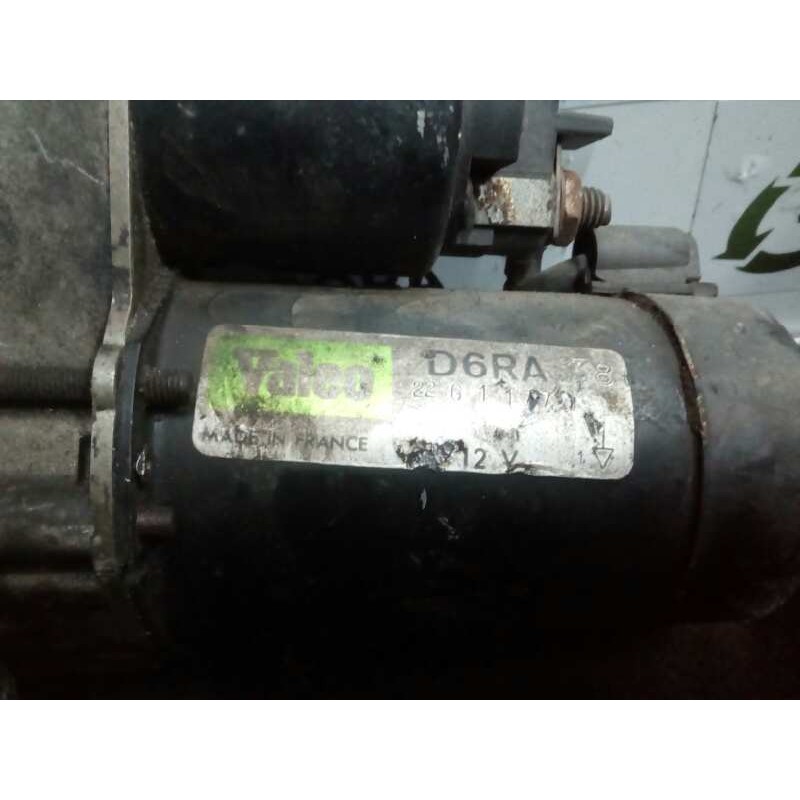 Recambio de motor arranque para citroën zx 1.6 referencia OEM IAM D6RA661-D6RA38  VALEO