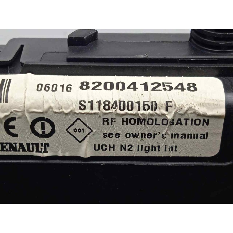 Recambio de centralita check control para renault scenic ii 1.9 dci diesel referencia OEM IAM 8200412548-S118400150F UCHN2 