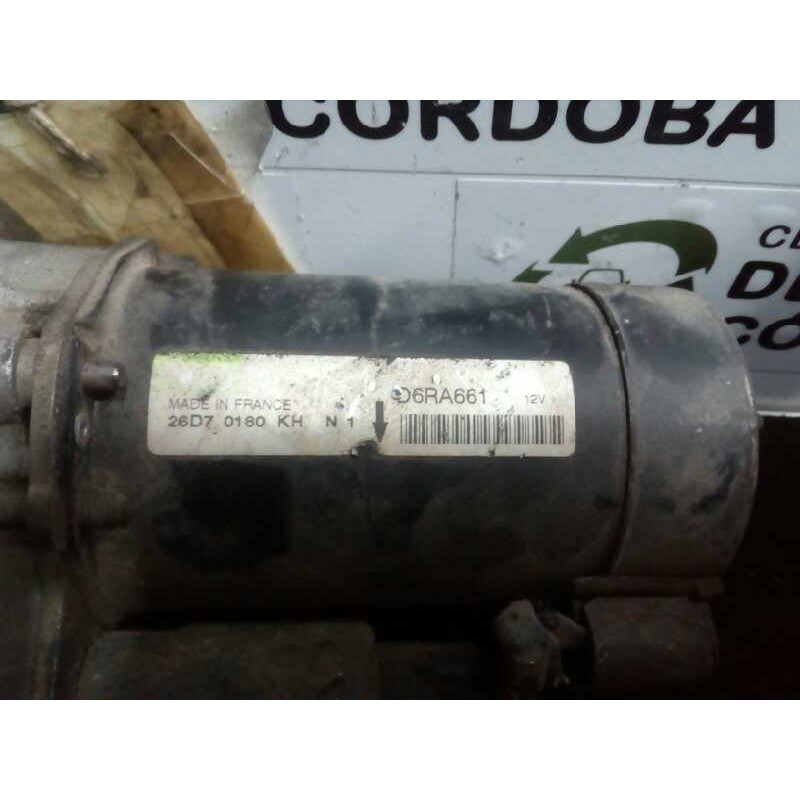 Recambio de motor arranque para citroën zx 1.6 referencia OEM IAM D6RA661  VALEO