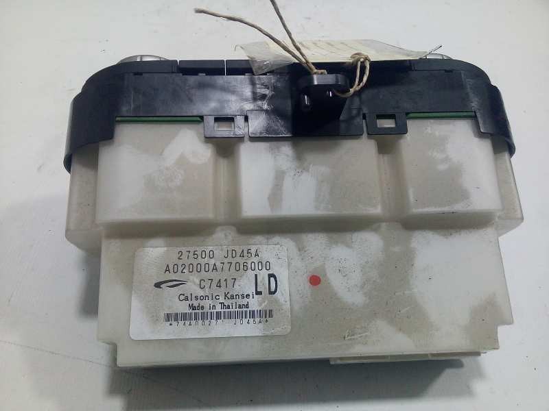 Recambio de mando climatizador para nissan qashqai (j10) 2.0 dci turbodiesel cat referencia OEM IAM 27500JD45A  