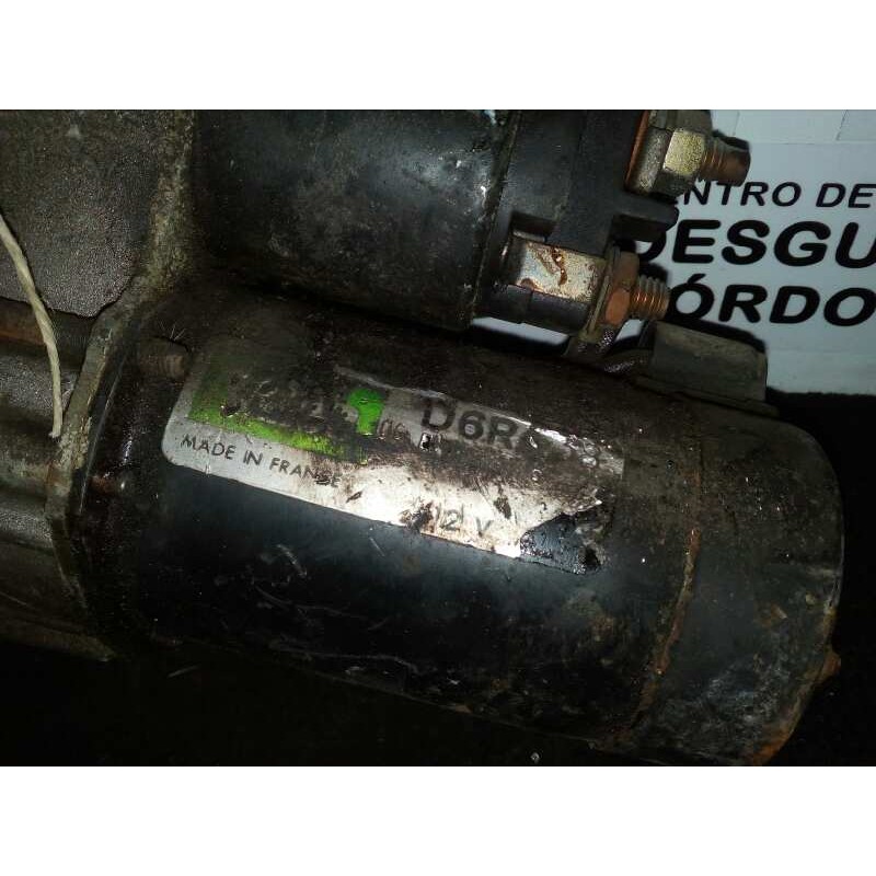 Recambio de motor arranque para citroën zx 1.6 referencia OEM IAM D6RA661  VALEO