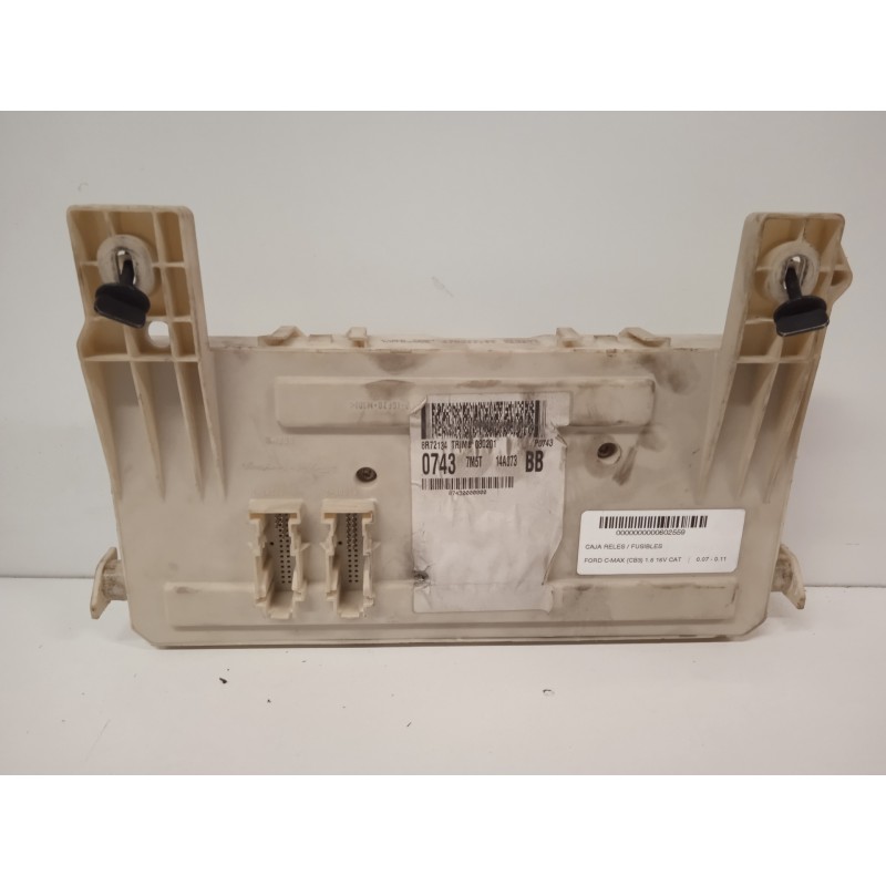 Recambio de caja reles / fusibles para ford c-max (cb3) 1.6 16v cat referencia OEM IAM 7M5T14A073BB  
