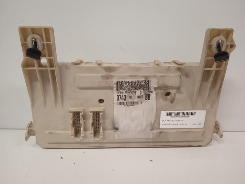 Recambio de caja reles / fusibles para ford c-max (cb3) 1.6 16v cat referencia OEM IAM 7M5T14A073BB  