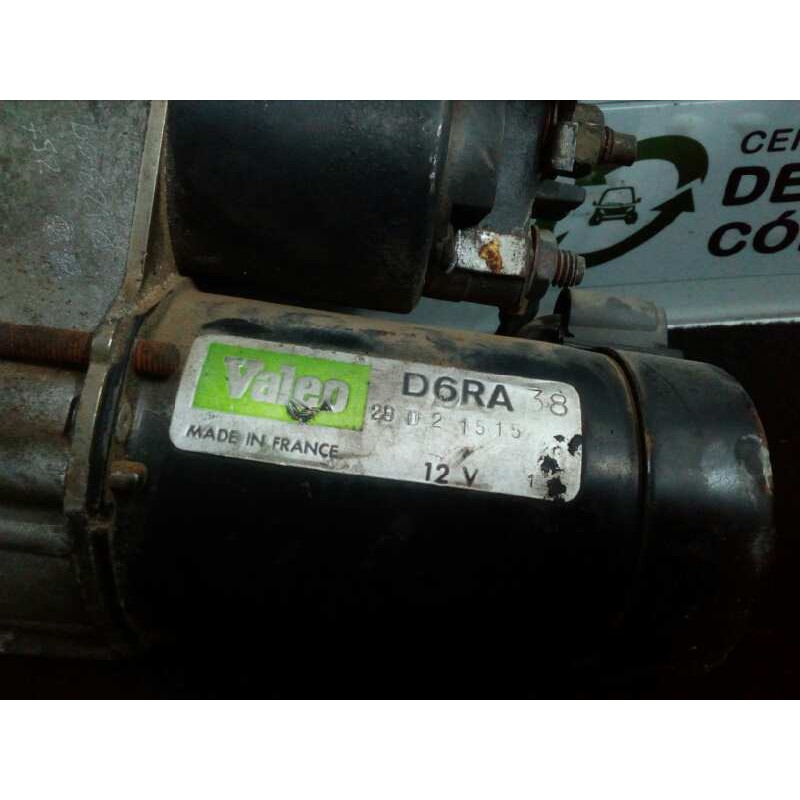Recambio de motor arranque para citroën zx 1.6 referencia OEM IAM D6RA661  VALEO