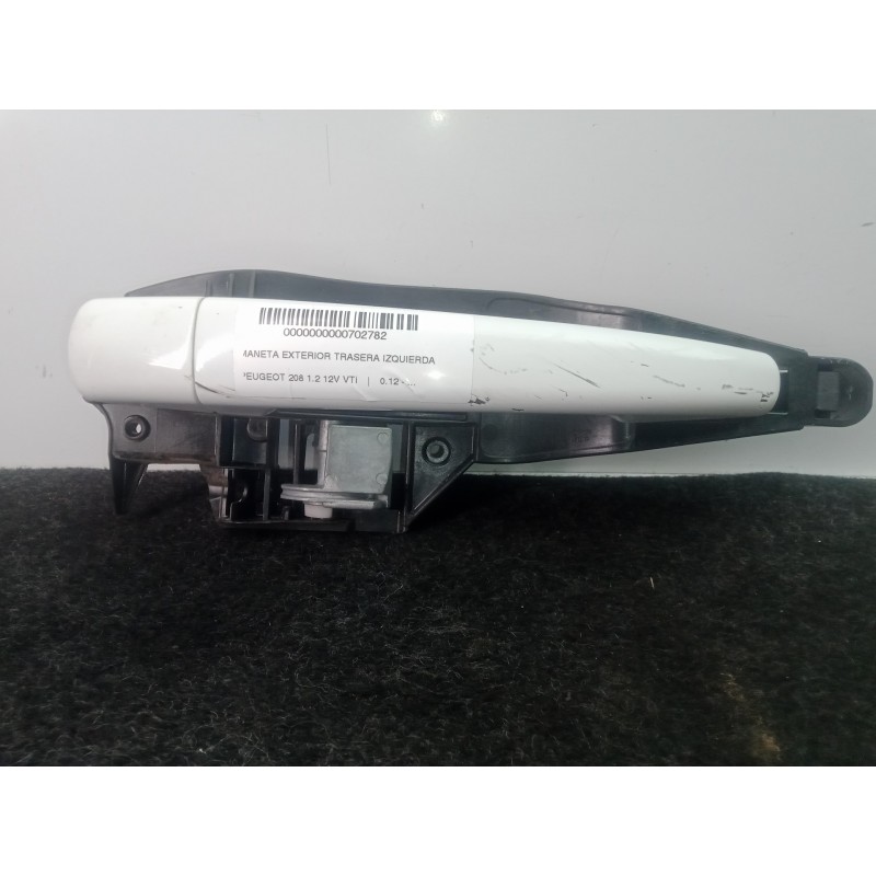 Recambio de maneta exterior trasera izquierda para peugeot 208 1.2 12v vti referencia OEM IAM 9672961180  