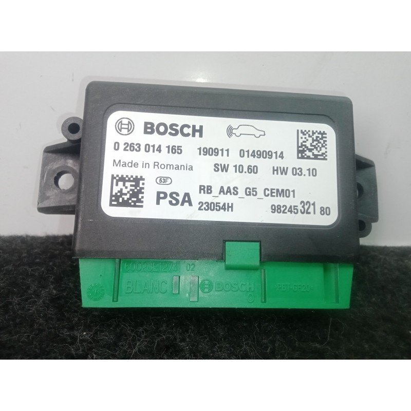 Recambio de modulo electronico para peugeot 208 1.2 12v vti referencia OEM IAM 0263014165-9824532180  