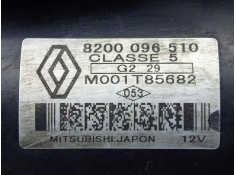 Recambio de motor arranque para renault laguna ii (bg0) 1.9 dci diesel cat referencia OEM IAM 8200096510-M001T85682 MITSUBISHI 1 2