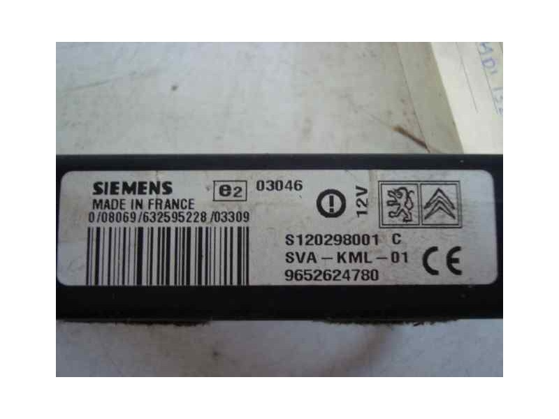 Recambio de modulo electronico para peugeot 607 (s1) 2.2 hdi fap cat referencia OEM IAM S120298001C-9652624780  