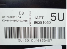 Recambio de centralita motor uce para daewoo matiz 0.8 cat referencia OEM IAM 96291050-S010012001  SIEMENS 2