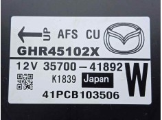 Recambio de modulo electronico para mazda 6 kombi ()(.2012) 2.2 turbodiesel cat referencia OEM IAM GHR45102X-3570041892-41PCB103 2