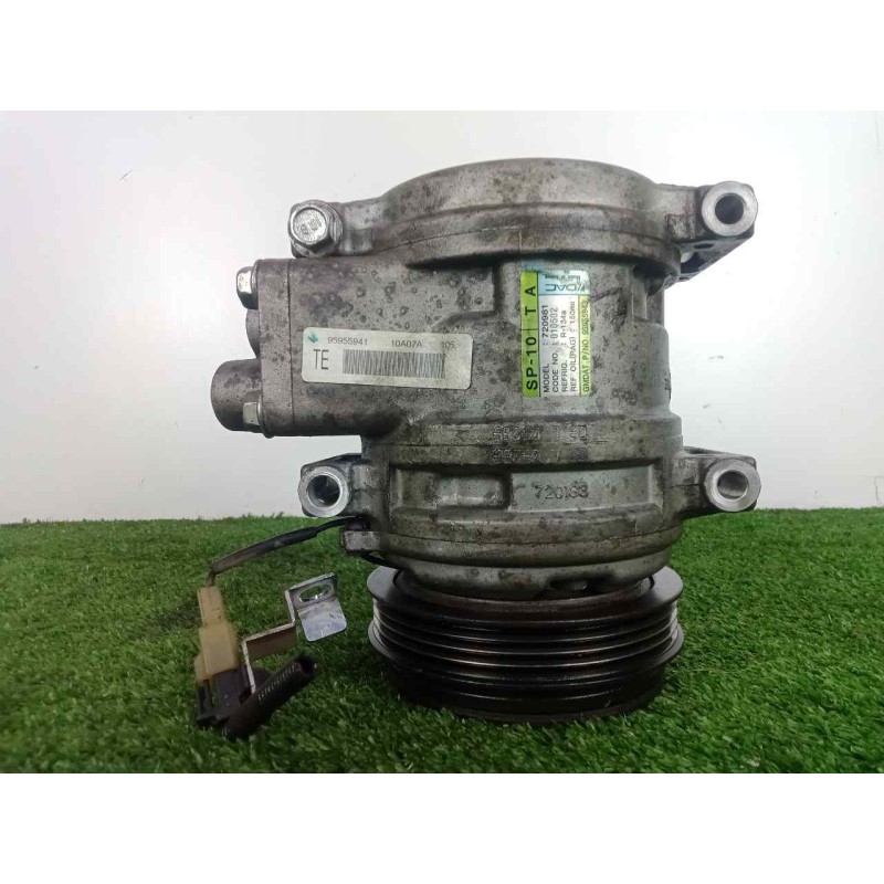 Recambio de compresor aire acondicionado para chevrolet aveo 1.2 cat referencia OEM IAM 95955943-95955941 4.CANALES 