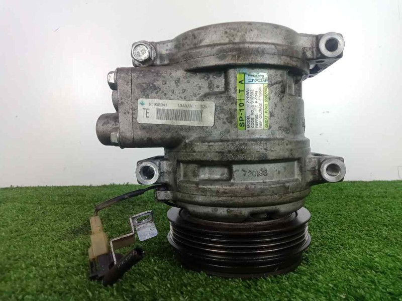 Recambio de compresor aire acondicionado para chevrolet aveo 1.2 cat referencia OEM IAM 95955943-95955941 4.CANALES 